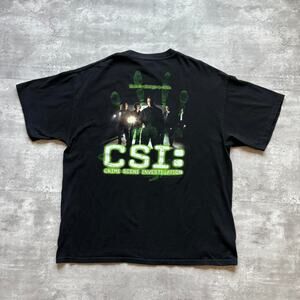 Vintage 2000s csi promo t shirt